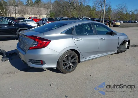 2019 Honda Civic Sport из США, поврежденный, VIN 2HGFC2F8XKH602463